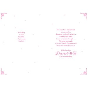 Floral Heart - Wife Anniversary