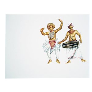 05 CBOC BL - Traditional Kandyan Dancer and Getabere Drummer