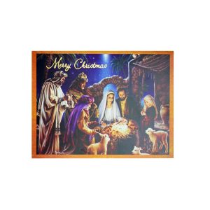 Nativity Scene and Three Wise Men