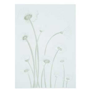 09 AH TYGE - Green daisies flowers