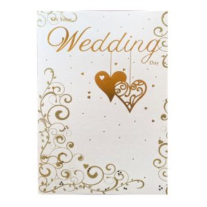 Gold Hearts and Filigree Scrollwork