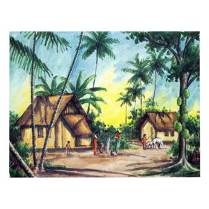 09 BE BL - Traditional Sri Lankan Village