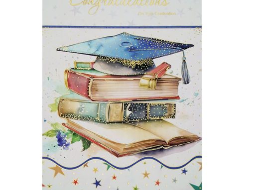 13 BD GR – Academic Cap and Books