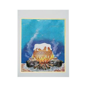 14 AF BL - Traditional Aluth Avurudu Boiling Milk Pot
