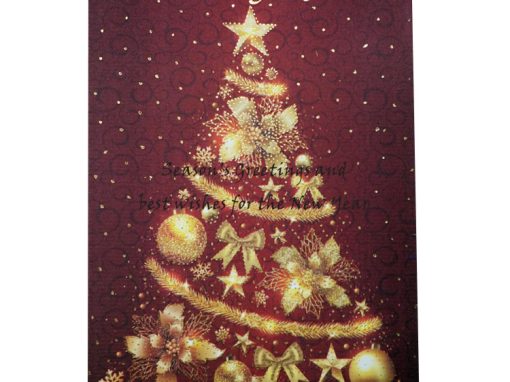 15 CB0 SG – Golden Christmas Tree