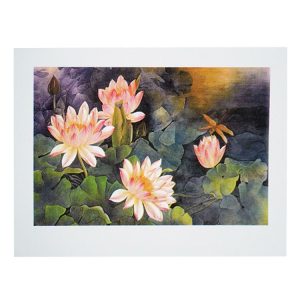 24 CAE BL - Blooming Lotus Pond