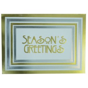 29 CAD SG - Gold and Silver Border Design
