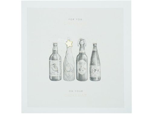 Beer Bottles and Star Sketch